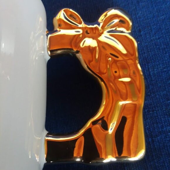 3 Holidfay Christmas Mugs VTG Metropolitan Museum of Art NYC NIB NEW Box - Picture 3 of 8